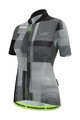 SANTINI dres kratkih rukava - DELTA KINETIC LADY - bijela/crna