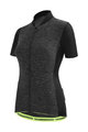 SANTINI dres kratkih rukava - COLORE PURO LADY - siva/crna