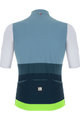 SANTINI dres kratkih rukava - REDUX ISTINTO - bijela/plava/zelena