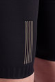 SANTINI kratke hlače s tregerima - PLUSH - crna