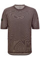 SANTINI dres kratkih rukava - DELTA LINE - smeđa