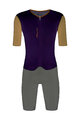SANTINI kombinezon - MADSS - siva/ljubičasta