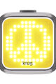 KNOG prednje svjetlo - BLINDER - crna/bijela