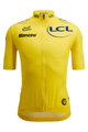 SANTINI dres kratkih rukava - FAN TDF LEADER - žuta