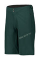 SCOTT kratke hlače bez tregera - ENDURANCE LS/FIT W/PAD - zelena