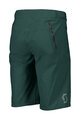 SCOTT kratke hlače bez tregera - ENDURANCE LS/FIT W/PAD - zelena