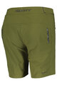 SCOTT kratke hlače bez tregera - ENDURANCE LS/FIT W/PAD - zelena