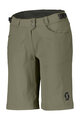 SCOTT kratke hlače bez tregera - TRAIL FLOW W/PAD W - zelena