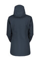 SCOTT vodootporna jakna - TECH COAT 3L W - plava