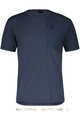 SCOTT majica kratkih rukava - TEE DRI POCKET SS - plava