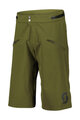 SCOTT kratke hlače bez tregera - TRAIL VERTIC PRO W/PAD - zelena/crna