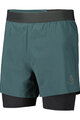 SCOTT kratke hlače bez tregera - HYBRID ENDURANCE TECH - zelena/crna