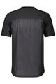 SCOTT dres kratkih rukava - TRAIL VERTIC ZIP SS - crna