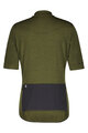 SCOTT dres kratkih rukava - GRAVEL MERINO - zelena