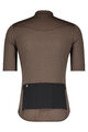SCOTT dres kratkih rukava - GRAVEL MERINO - smeđa