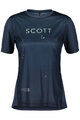 SCOTT dres kratkih rukava - TRAIL FLOW SS W - plava/zelena