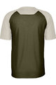 SCOTT majica kratkih rukava - DEFINED MERINO SS - bjelokosna/zelena