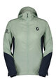 SCOTT jakna otporna na vjetar - EXPLORAIR LIGHT WB W - zelena/plava