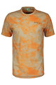 SCOTT majica kratkih rukava - DRI TIE DYE - bež/narančasta