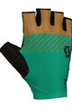 SCOTT rukavice s kratkim prstima - RC TEAM SF - smeđa/zelena/crna