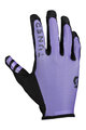SCOTT rukavice s dugim prstima - TRACTION LF - ljubičasta/crna