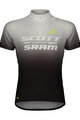 SCOTT dres kratkih rukava - SCOTT-SRAM PRO - crna/bijela
