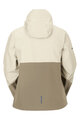 SCOTT vodootporna jakna - EXPLORAIR LIGHT DRYO 2.5L W - bijela/smeđa