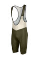 SCOTT kratke hlače s tregerima - BIB RC TEAM ++ - zelena/siva