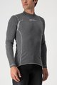 CASTELLI majica dugih rukava - FLANDERS WARM - siva