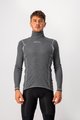 CASTELLI majica dugih rukava - FLANDERS WARM NECK - siva