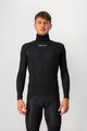 CASTELLI majica dugih rukava - FLANDERS WARM NECK - crna