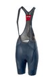CASTELLI kratke hlače s tregerima - FREE AERO 4 W - plava