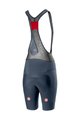 CASTELLI kratke hlače s tregerima - FREE AERO 4 W - plava