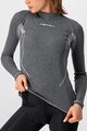 CASTELLI majica dugih rukava - FLANDERS 2 W WARM - siva