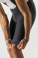 CASTELLI kratke hlače s tregerima - SUPERLEGGERA - crna