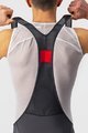 CASTELLI kratke hlače s tregerima - COMPETIZIONE - crna