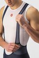 CASTELLI kratke hlače s tregerima - ENTRATA - crna