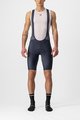 CASTELLI kratke hlače s tregerima - ENTRATA - plava