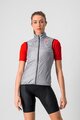 CASTELLI prsluk - ARIA W VEST - srebrna