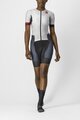 CASTELLI kombinezon - FREE SANREMO 2 W - bijela/crna