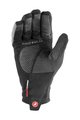 CASTELLI rukavice s dugim prstima - ESPRESSO GT - crna