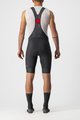 CASTELLI kratke hlače s tregerima - ENDURANCE 3 - crna