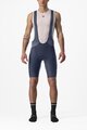 CASTELLI kratke hlače s tregerima - ENDURANCE 3 - plava
