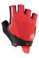 CASTELLI rukavice s kratkim prstima - ROSSO CORSA PRO - crvena