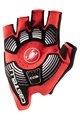 CASTELLI rukavice s kratkim prstima - ROSSO CORSA PRO - crvena