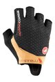 CASTELLI rukavice s kratkim prstima - ROSSO CORSA PRO - narančasta/crna