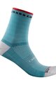 CASTELLI čarape klasične - ROSSO CORSA W 11 - svjetloplava
