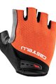 CASTELLI rukavice s kratkim prstima - ENTRATA V - narančasta/crvena