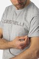 CASTELLI majica kratkih rukava - SPRINTER - siva