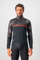 CASTELLI izolirana jakna - FINESTRE - crna/crvena